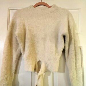 Express Womens Sweater Tie Waist S